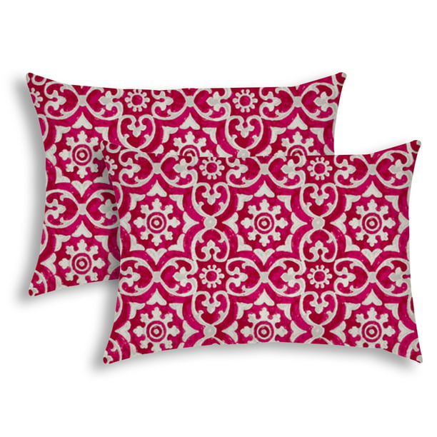 Outdoor Decorative Throw Pillow Cover You Choose Any Size OD Ecru You Choose